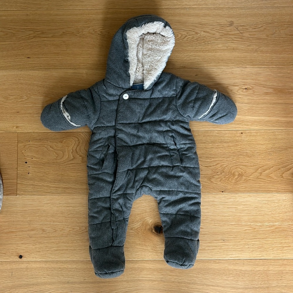 Jacadi snowsuit jacket quilted